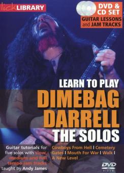 Learn To Play Dimebag Darrell - The Solos 