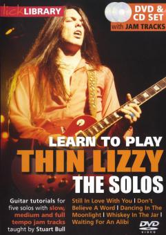 Learn To Play Thin Lizzy - The Solos 