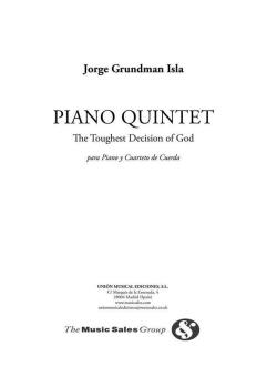 Isla Piano Quintet (The Toughest Decision Of God) 