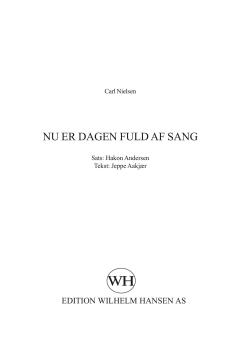 Nu Er Dagen Fuld Af Sang 