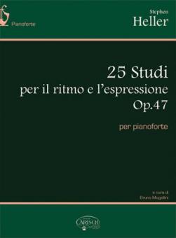 25 Studi per il Ritmo e l'espressione Op.47 