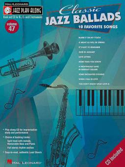 Jazz Play-Along Vol. 47: Classic Jazz Ballads 