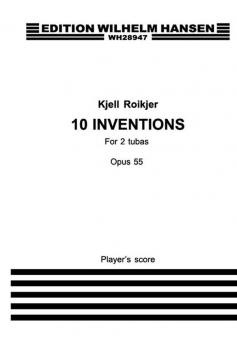 10 Inventions Op.55 For 2 Tubas 