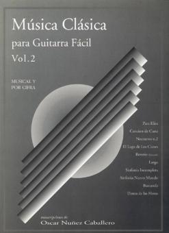 Musica Classica para Guitarra Facil Vol. 2 