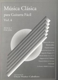 Musica Classica para Guitarra Facil Vol. 4 
