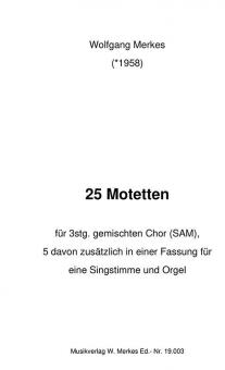 25 Motetten 