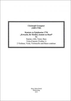 Erwacht ihr Heiden kommt zu Hauf 