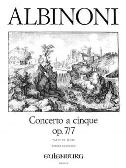 Concerto a cinque A-Dur op. 7,7 
