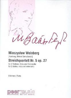 Streichquartett Nr.5 op. 27 