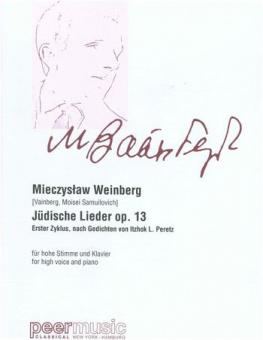 Jüdische Lieder op. 13 