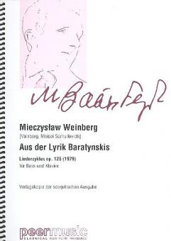 Aus der Lyrik Baratynskis op. 125 