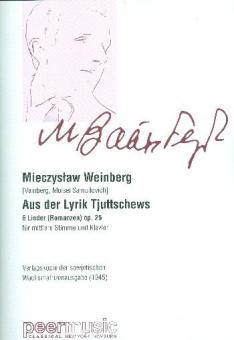 Aus der Lyrik Tjuttschews op. 25 