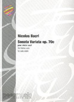 Sonata variata op. 70c 