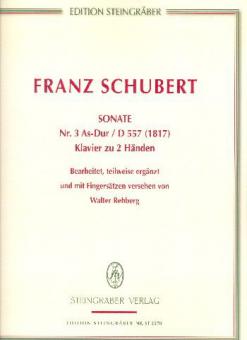 Sonate As-Dur Nr.3 D557 