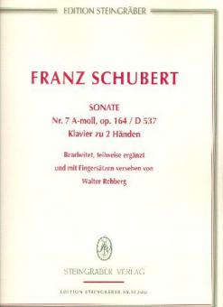 Sonate a-Moll Nr.7 D537 op. 164 
