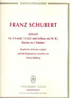 Sonate f-Moll Nr.9 D625 (mit Schluss) 