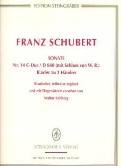 Sonate C-Dur Nr.14 D840 (mit Schluss) 