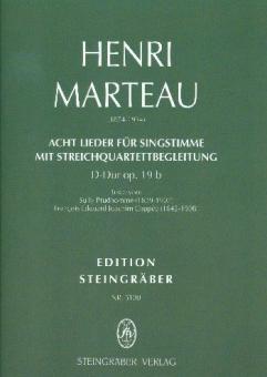 8 Lieder op. 19b 