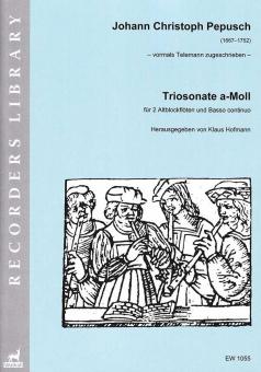 Triosonate a-Moll 