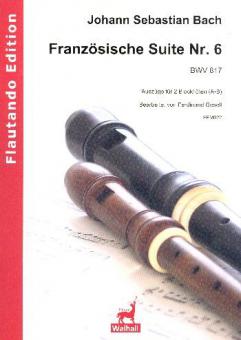 Französische Suite Nr. 6 BWV 817 