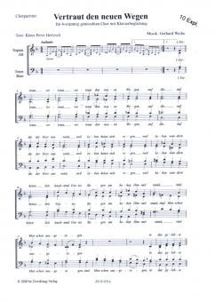 Vertraut den neuen Wegen 