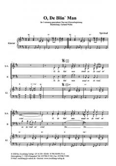 O, De Blin' Man Stood On De Road An' Cried 