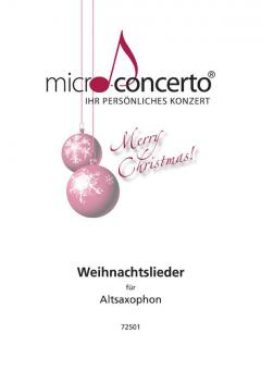 Weihnachtslieder für Altsaxophon 