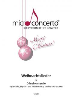 Weihnachtslieder für C-Instrumente 