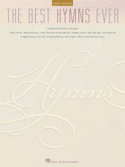 The Best Hymns Ever Easy Piano 