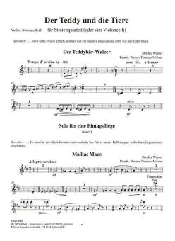 Der Teddy und die Tiere 