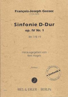 Sinfonie D-Dur op. IV Nr. 1 RH 7 / B 19 