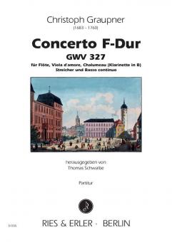 Concerto F-Dur GWV 327 