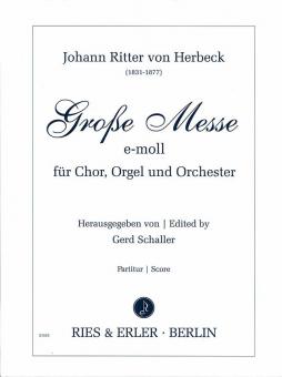 Große Messe e-moll 