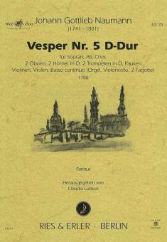 Vesper Nr. 5 D-Dur (1788) 