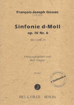 Sinfonie d-Moll op. IV Nr. 6 RH 12 / B 24 