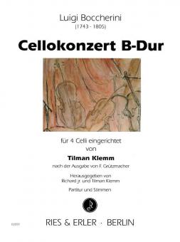 Cellokonzert B-Dur 