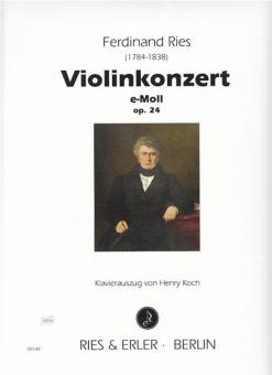 Violinkonzert e-Moll op. 24 