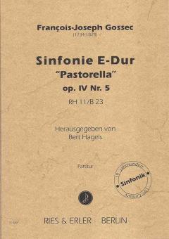 Sinfonie für Orchester Nr. 5 E-Dur op. IV RH 11/B 23 'Pastorella' 