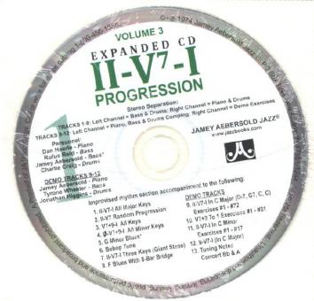 Aebersold Vol.3 Die II-V-I Verbindung - CD 