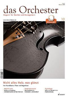 das Orchester 2018/10 
