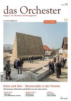 das Orchester 2019/10 
