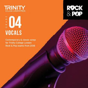 Trinity Rock & Pop 2018 Vocals Grade 4 CD 