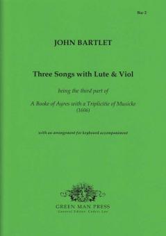 3 Songs with Lute & Viol 