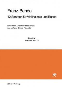 12 Sonaten für Violino solo und Basso, Band IV 