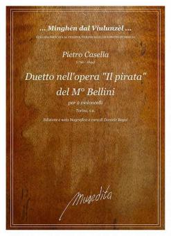 Duetto nell'opera 'Il pirata' del Mo Bellini 