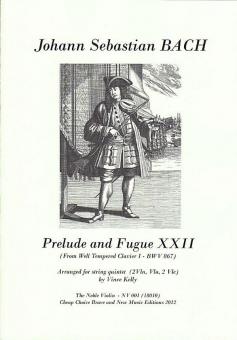 Prelude und Fuge XXII 