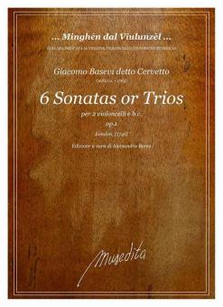 6 Sonatas or Trios op. 1 