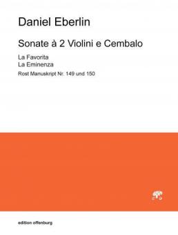 Sonate à 2 Violini e Cembalo 