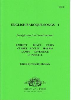 English Baroque Songs 1 