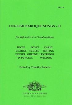 English Baroque Songs 2 